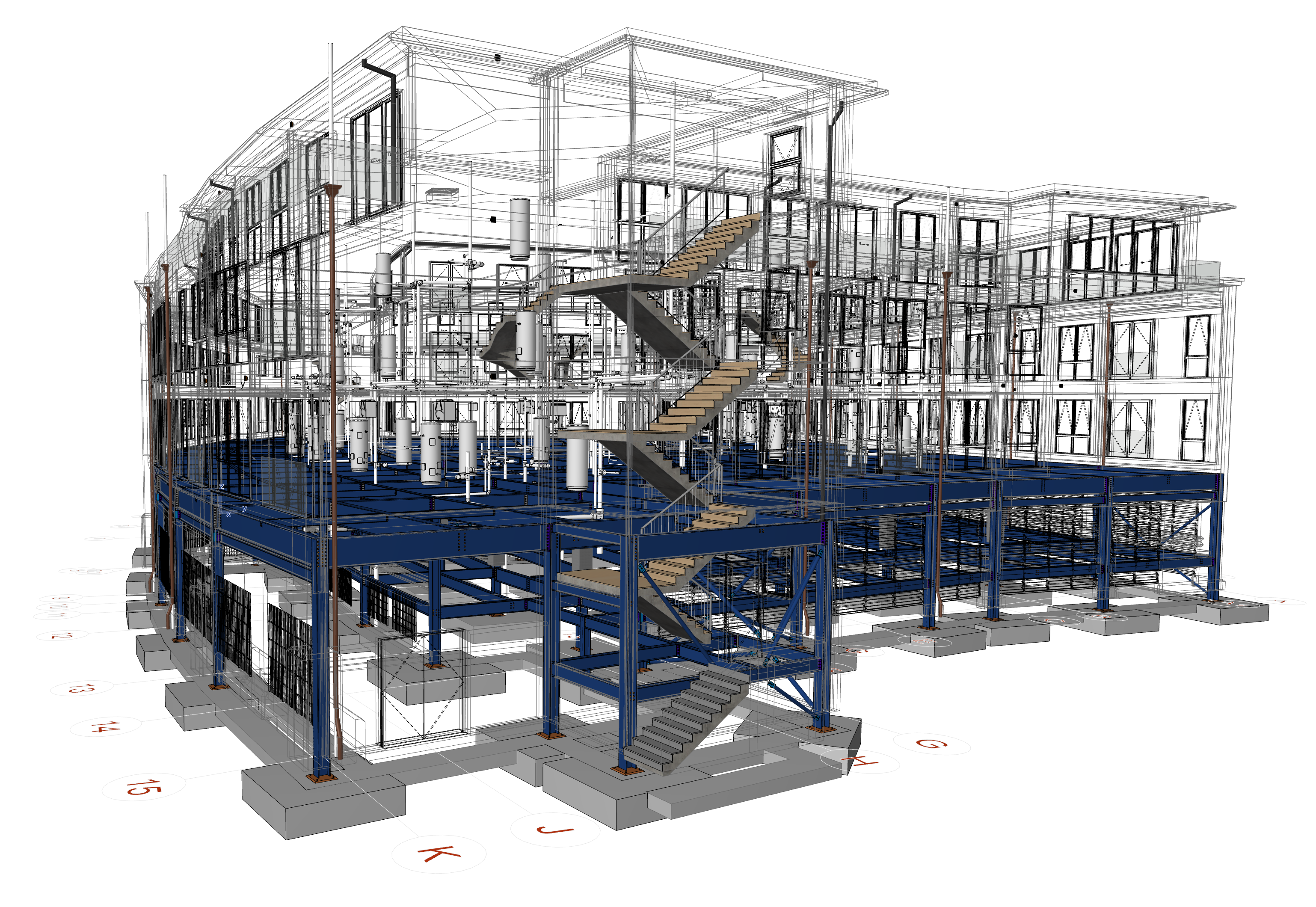 OCC steel frame