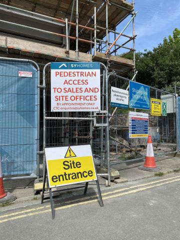 Old Coleham Court Sales office